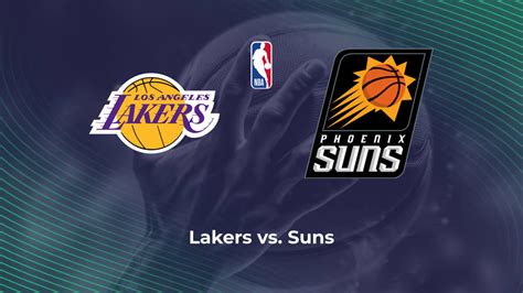 Suns vs Lakers scores & predictions .